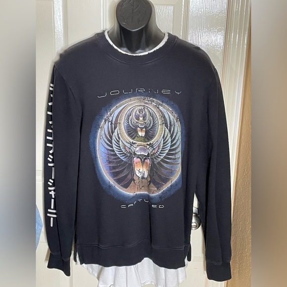 Eleven Paris Journey Captured Sweatshirt, Black Large - Picture 2 of 10